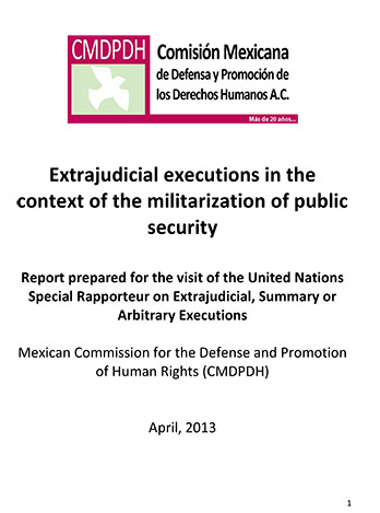 Extrajudicial Executions in the Context of the Militarization of Public Security